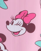 Baby Girl Disney&copy; Minnie Mouse 1-Piece Swimsuit Rashguard - Pink, image 4 of 4 slides