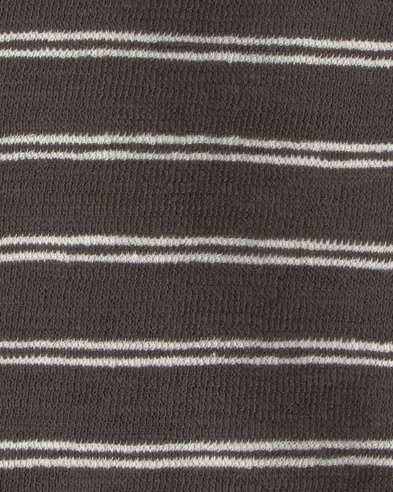Baby Romper Made with Organic Cotton in Stripes , image 3 of 4 slides
