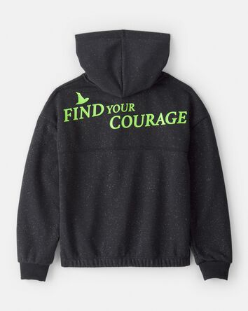 Girls Wicked Elphaba Sparkle Hoodie - Black, 