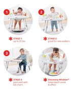Silver Lining Cloud 3-in-1 Grow with Me Set with Activity Center & Toddler Chairs, image 3 of 7 slides