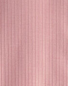 Baby Girl 2-Way Zip PurelySoft Sleep & Play Pajama - Pink, image 6 of 8 slides