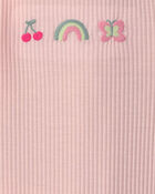 Girls 2-Pack Butterfly Night Gowns - Pink/Green, image 2 of 4 slides