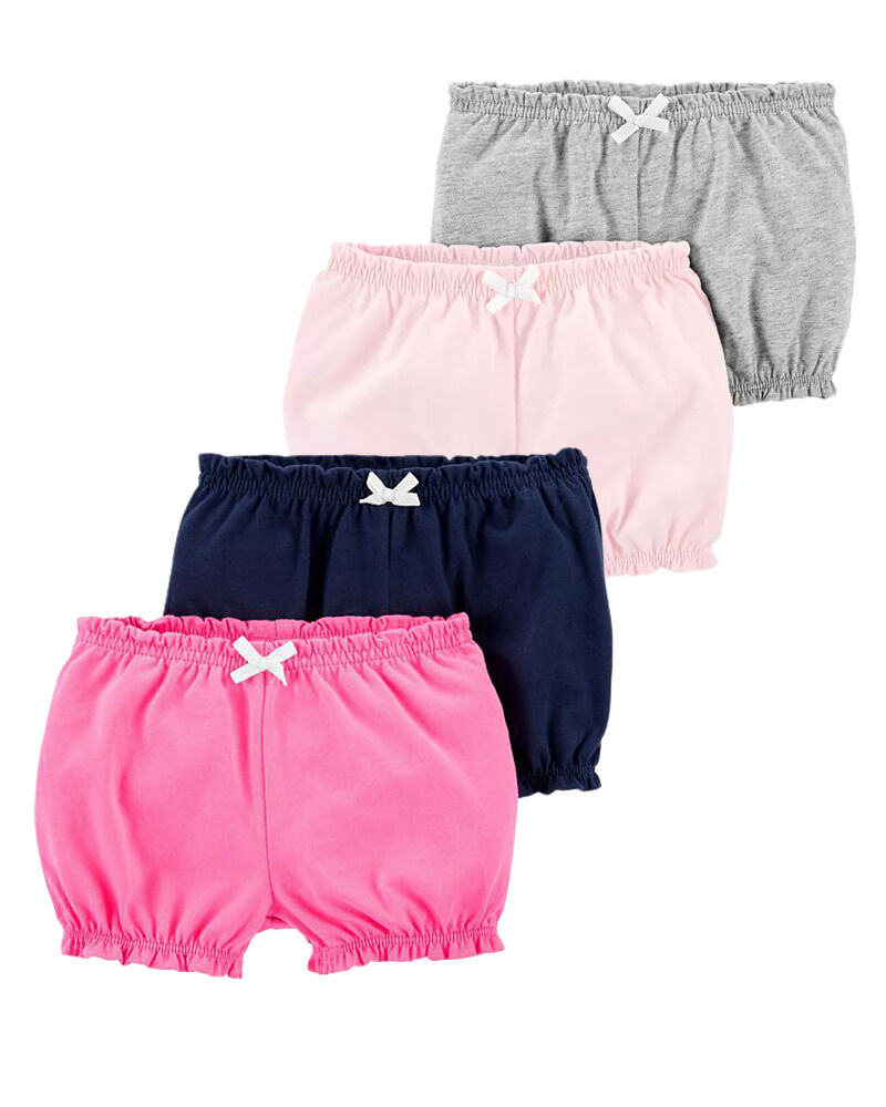 Baby 4-Pack Bubble Shorts Set, image 1 of 3 slides