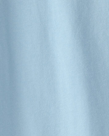 Boys Solid Henley T-Shirt - Blue, 