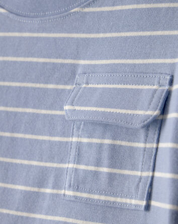 Toddler Boy Striped Colorblock Long-Sleeve Tee - Blue, 