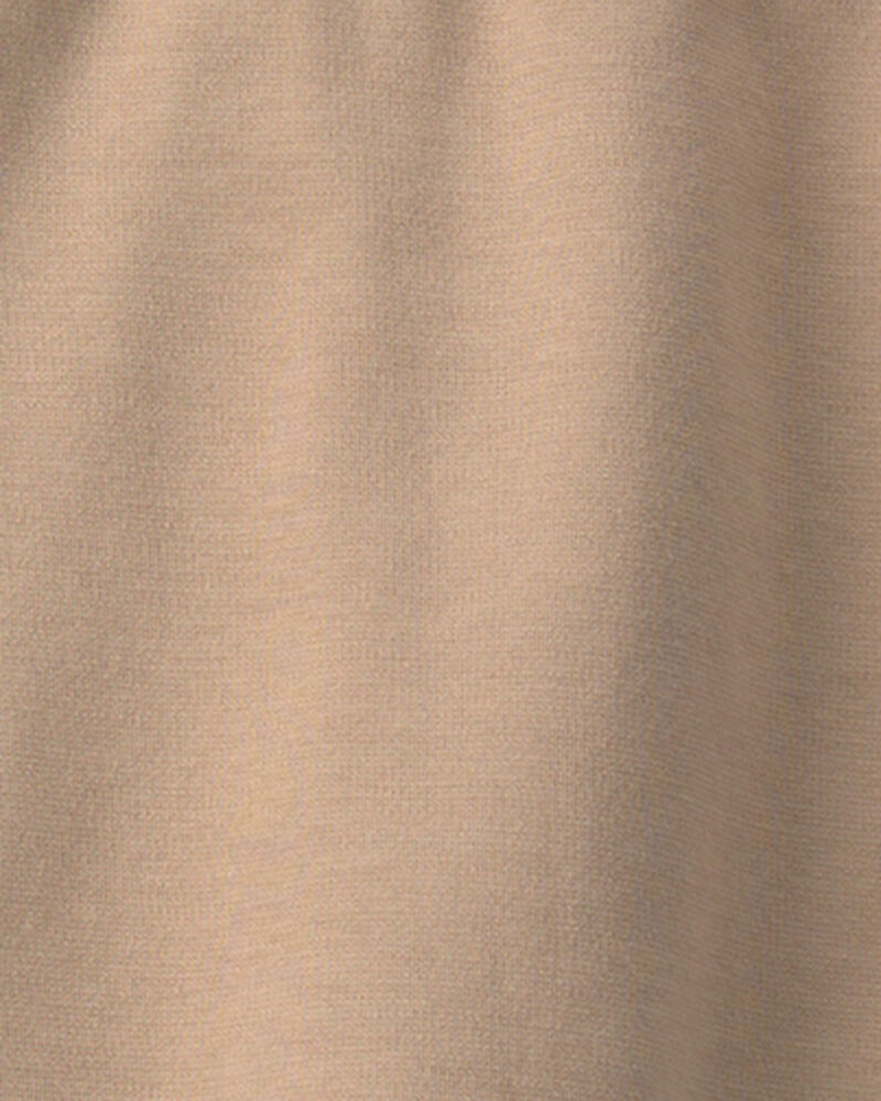 Girls Uniform Ponte Skort - Khaki, image 3 of 4 slides