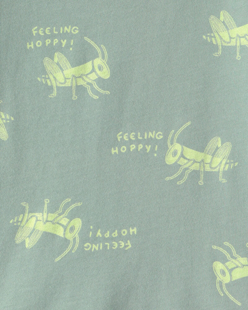 Toddler Boy Grasshopper T-Shirt - Green, image 2 of 3 slides