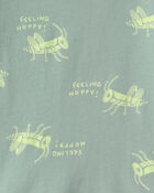 Toddler Boy Grasshopper T-Shirt - Green, image 2 of 3 slides