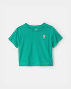 Baby Girl Ice Cream Graphic Tee - Green, image 1 of 5 slides