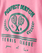 Baby Girl 'Perfect Match' Top - Pink, image 2 of 4 slides