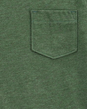 Toddler Boy Solid Short-Sleeve Tee - Green, 