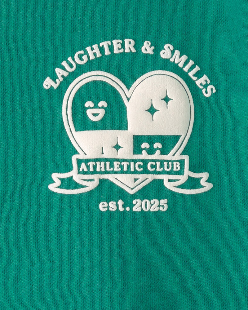 Baby Girl 'Laughter & Smiles' Top - Green, image 3 of 4 slides