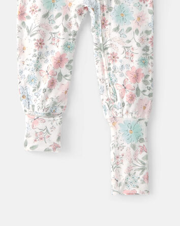 Toddler Girl Butterfly Garden PurelySoft 1-Piece Pajama, 