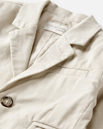 Baby Linen Blazer Made with Or...