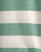 Boys Polo Shirt Made with Organic Cotton in Stripes, image 3 of 4 slides