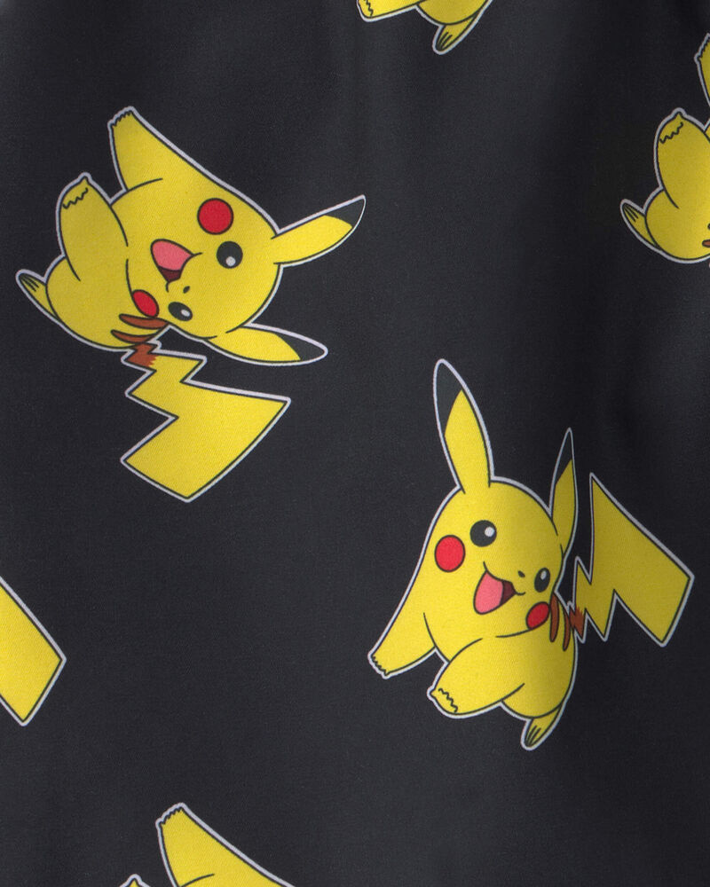Boys Pok&eacute;mon Swim Trunks - Black/Yellow, image 3 of 3 slides