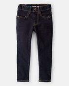Toddler Dark Wash Skinny-Leg Jeans, image 1 of 4 slides