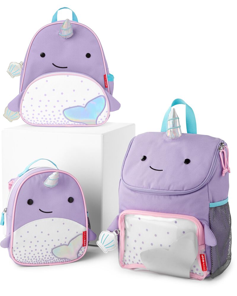 Zoo Mini Backpack with Safety Harness - Narwhal, image 5 of 11 slides