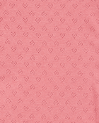 Baby Girl 5-Pack Floral Bunny Short-Sleeve Cotton Bodysuits - Pink, image 6 of 8 slides