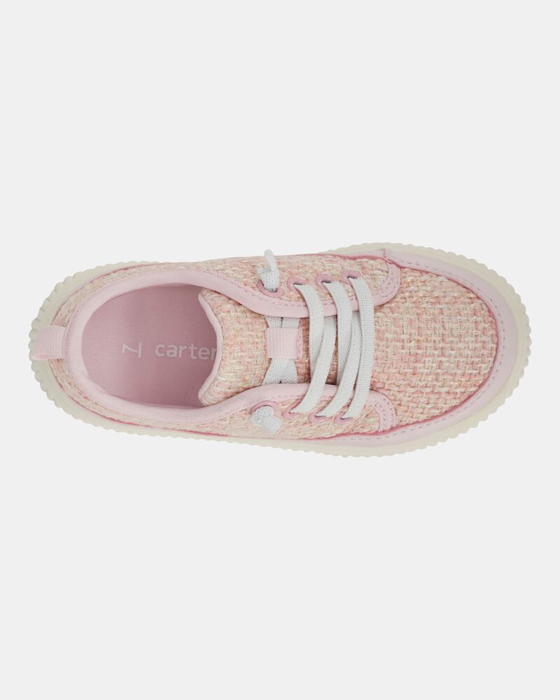 Toddler Casual Platform Sneakers - Pink, image 4 of 7 slides