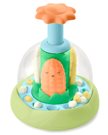 Farmstand Push & Spin Baby Toy, 
