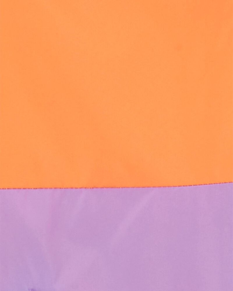 Kid Colorblock Rain Jacket, image 3 of 3 slides