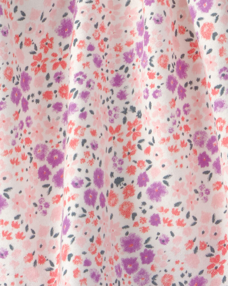 Girls Floral Skort - Pink, image 3 of 4 slides