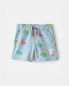 Toddler Boy Pool Floatie Pull-On Shorts - Blue, image 1 of 4 slides
