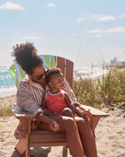Baby Boy 3-Piece Palm Tree Top & Short Set - Coral, image 4 of 6 slides