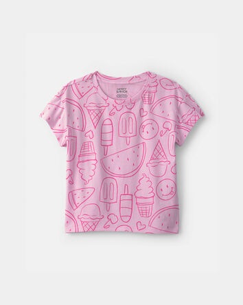 Girls Summer Treats Top - Pink, 