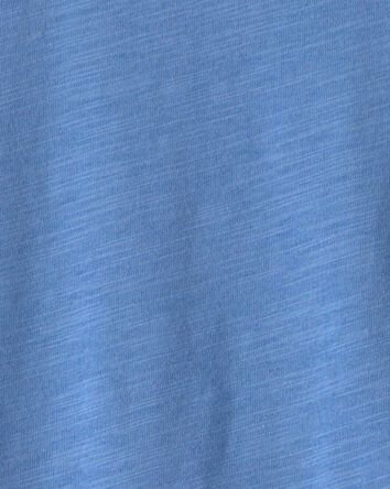 Boys Colorblock Pocket T-Shirt - Blue, 