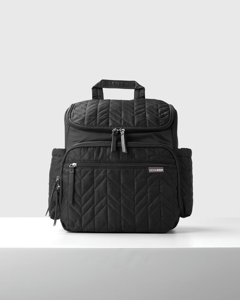 Forma Backpack Diaper Bag - Black, image 1 of 8 slides