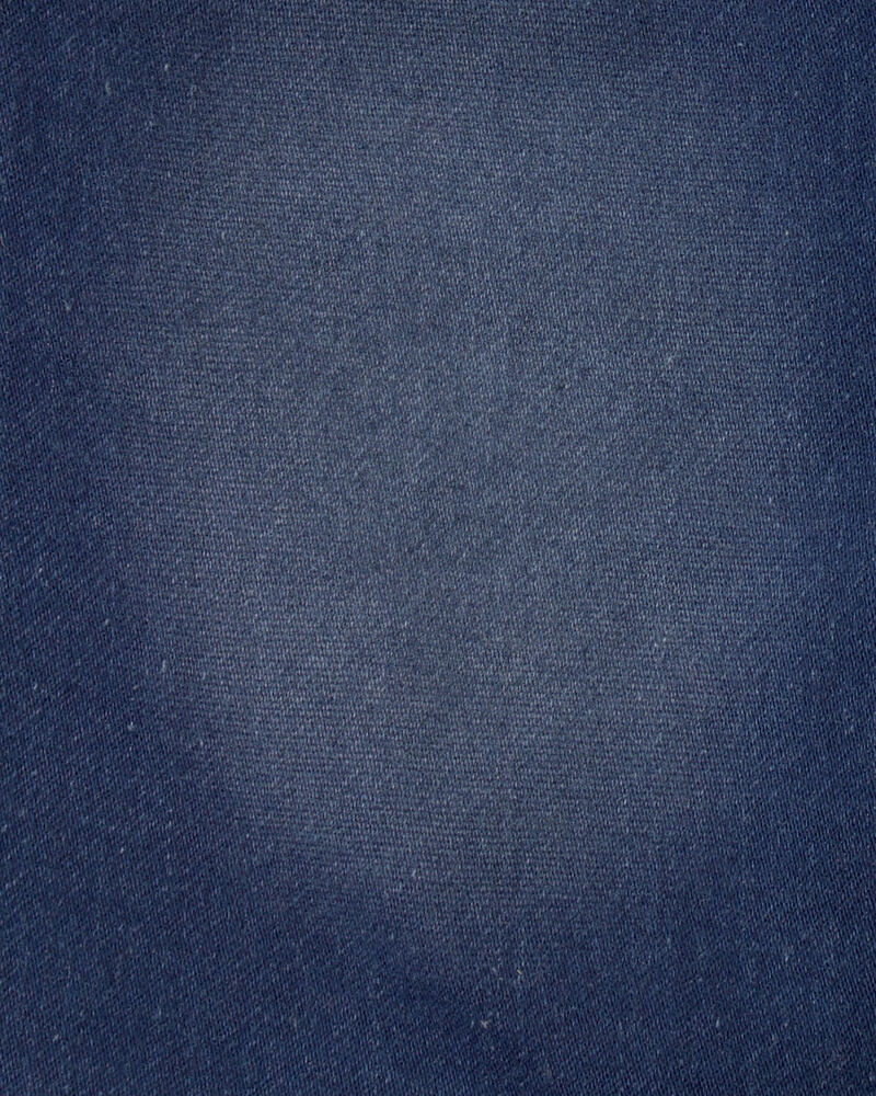 Toddler Boy Denim Drawstring  Shorts - Dark Wash, image 3 of 4 slides