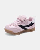 Toddler Girl Striped Casual Sneakers - Pink, image 6 of 6 slides