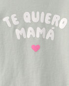 Toddler Girl 'Te Quiero Mam&aacute;' Graphic Tee - Green, image 2 of 3 slides