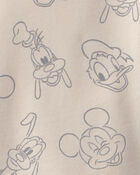 Baby Boy 2-Piece Disney&copy; Mickey Mouse Short-Sleeve Top & Short Set - Cream, image 3 of 3 slides