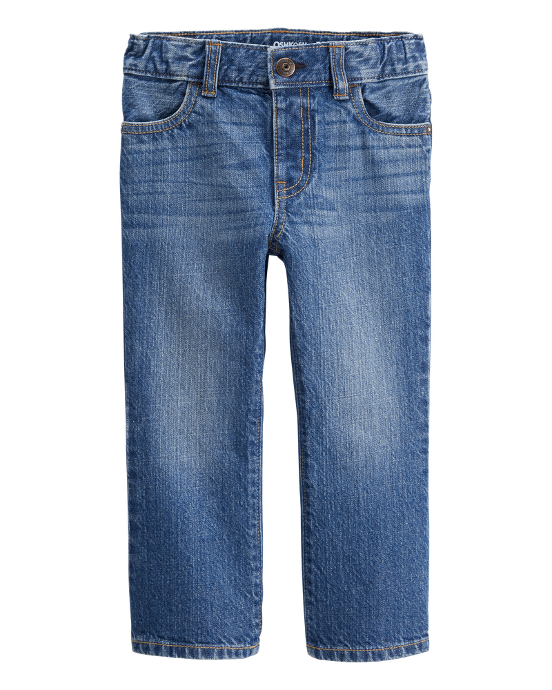 Toddler Boy Medium Wash Bootcut Jeans, image 1 of 4 slides