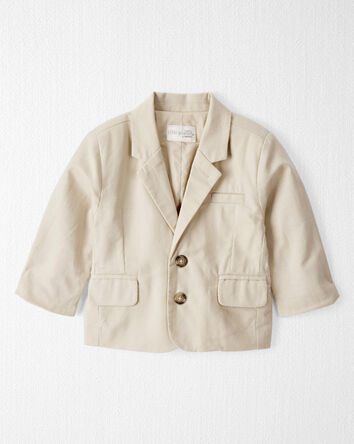 Baby Linen Blazer Made with Or...