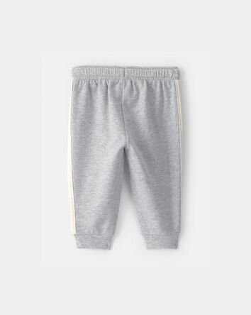 Baby Boy French Terry Pants - Heather Grey&nbsp; &nbsp;, 