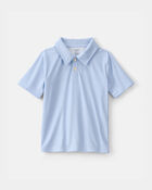 Boys Active Polo Shirt - Light Blue, image 1 of 3 slides