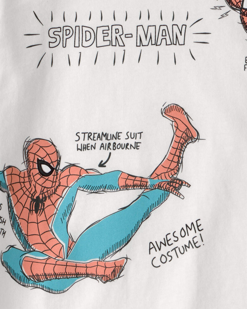 Boys &copy;Marvel Spider-Man Graphic Tee - White, image 2 of 2 slides