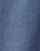 Baby Boy 100% Cotton Faux Denim Pull-On Pants - Blue, image 3 of 4 slides