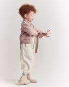 Toddler Day Out&trade; Cropped Jumpsuit - Cream, image 5 of 7 slides