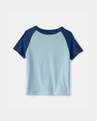 Kids Colorblock T-Shirt - Blue, image 1 of 3 slides