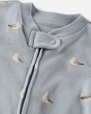 Baby Organic Cotton Sleep & Play Pajamas, 