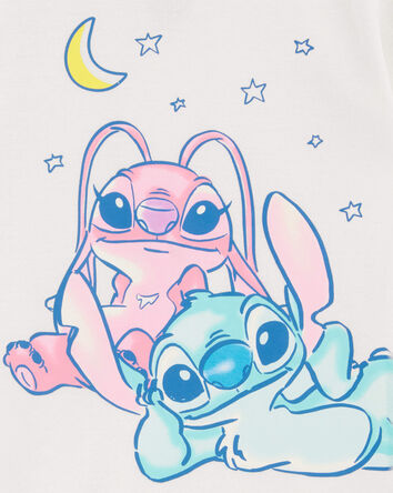 Girls Disney&copy; Lilo & Stitch Snug Fit Cotton 2-Piece Pajamas, 