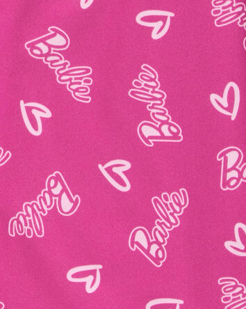 Kid Barbie Coat Style Loose Fit 2-Piece Pajamas - Pink, 