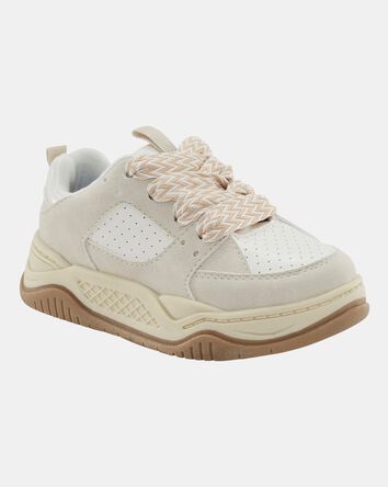 Toddler Casual Sneakers - Tan, 