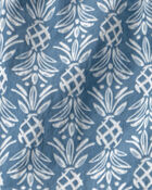 Baby Boy Recycled Swim Trunks in Bloom Lagoon, image 4 of 5 slides