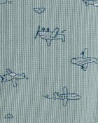 Baby Boy 3-Piece Airplane Print Long-Sleeve Bodysuit & Pant Set - Blue, image 3 of 6 slides